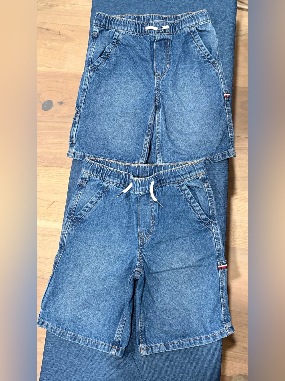 2 Boys Blue Denim Shorts